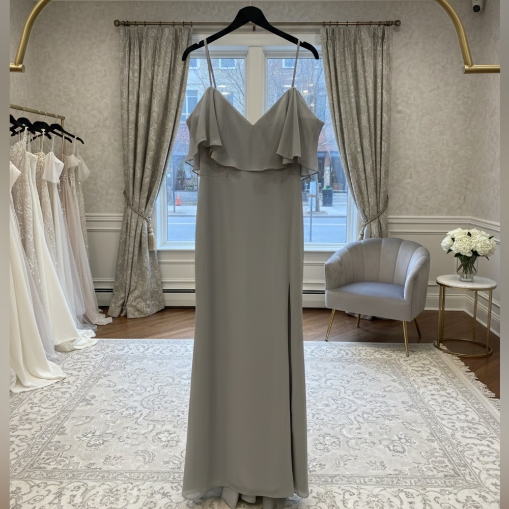 Allure Gray Women's formal gown - size 16